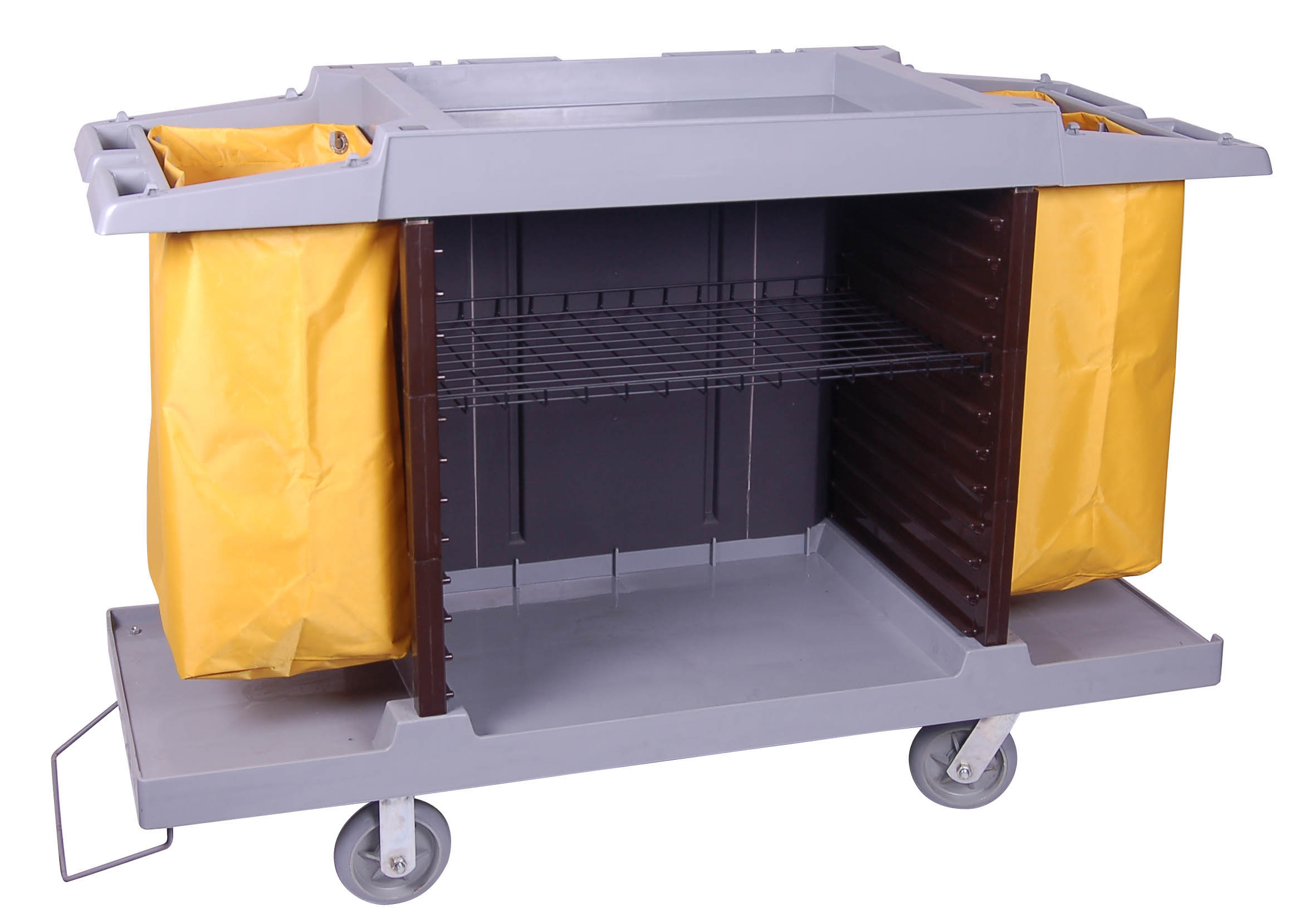 HOTEL SERVICE TROLLEY PLASTIC 1480 x 550 x 1000mm