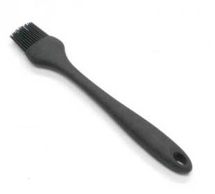 FULL SILICONE BASTING BRUSH  (BLACK)