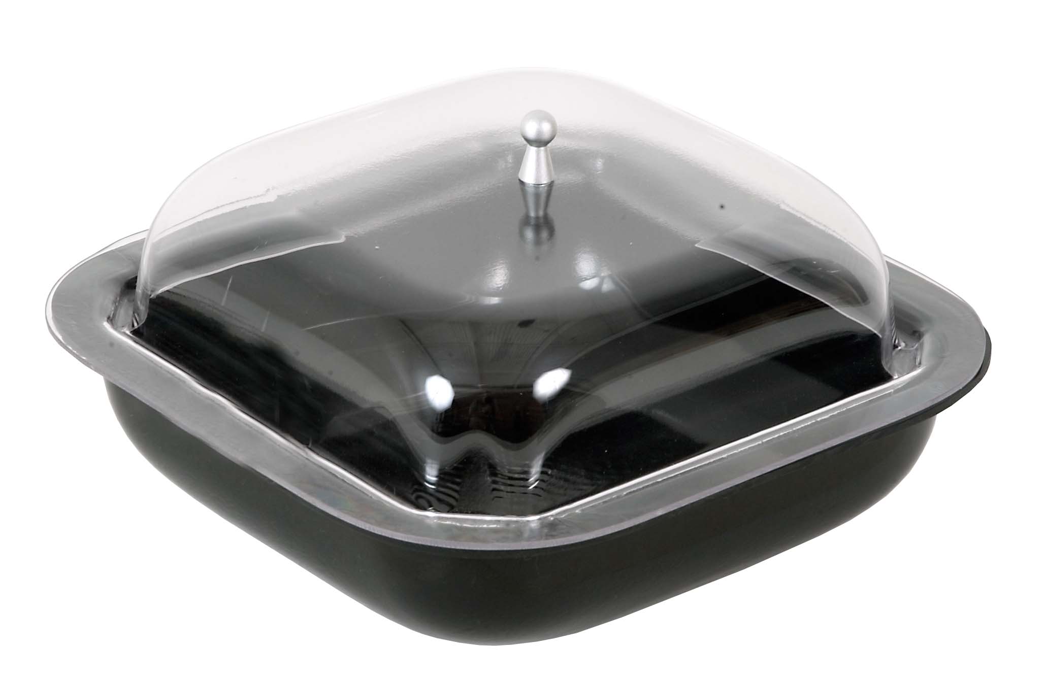 SALADWARE - SALAD BOWL BLACK 250 x 250 x 65mm