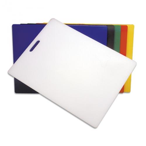 CUTTING BOARD PE - 610 X 610 X 40MM - (WHITE)