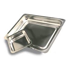 STEAK & KIDNEY DISH S/STEEL- SK5 - 490 X 365 X 65 MM (DEEP)